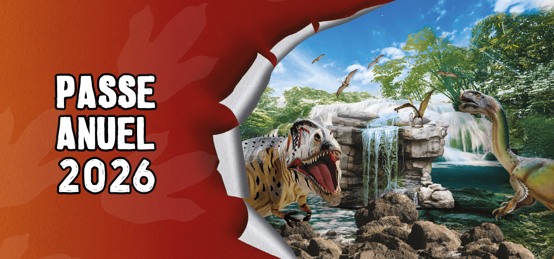 Dinossauro iluminado nas noites jurássicas, uma aventura noturna para toda a família