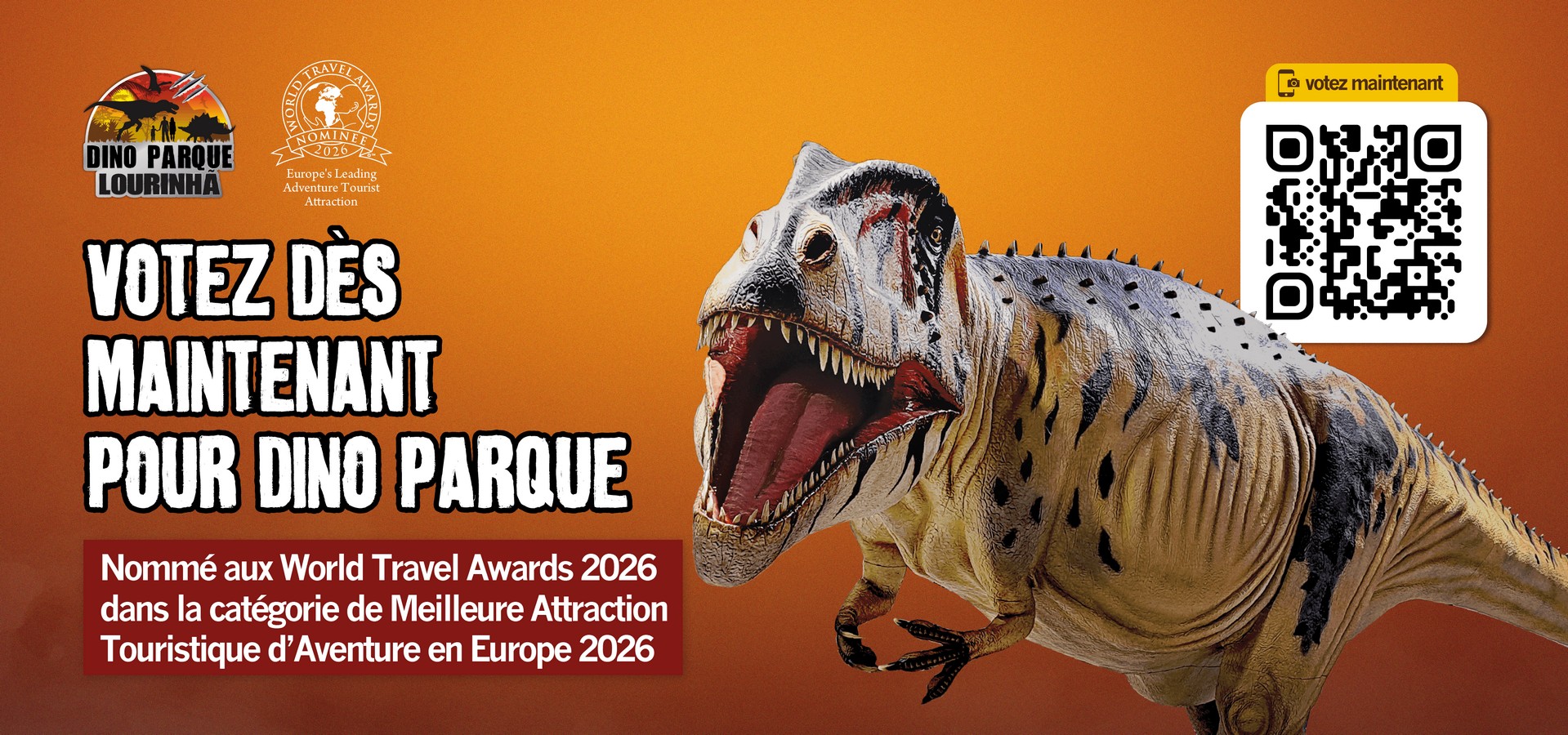 Dinossauro iluminado nas noites jurássicas, uma aventura noturna para toda a família